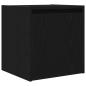 Preview: Wand-Nachttische 2 Stk. Schwarz 38x34x40 cm