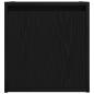 Preview: Wand-Nachttische 2 Stk. Schwarz 38x34x40 cm