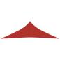 Preview: Sonnensegel 160 g/m² Rot 5x5x6 m HDPE