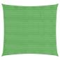 Preview: ARDEBO.de - Sonnensegel 160 g/m² Hellgrün 2,5x2,5 m HDPE