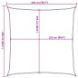 Preview: Sonnensegel 160 g/m² Hellgrün 2,5x2,5 m HDPE