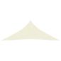 Preview: Sonnensegel 160 g/m² Creme 6x6x6 m HDPE