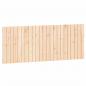 Preview: Wand-Kopfteil 147x3x60 cm Massivholz Kiefer