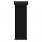 Preview: Balkon-Seitenmarkise 65x250 cm Schwarz