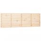 Preview: Wand-Kopfteil 206x3x63 cm Massivholz Kiefer