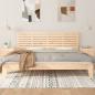 Preview: Wand-Kopfteil 206x3x63 cm Massivholz Kiefer