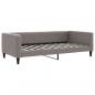 Preview: Tagesbett Taupe 100x200 cm Stoff
