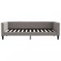 Preview: Tagesbett Taupe 100x200 cm Stoff