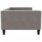 Preview: Tagesbett Taupe 100x200 cm Stoff