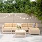 Preview: 6-tlg. Garten-Sofagarnitur Massivholz Kiefer