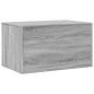 Preview: Katzenklo Grau Sonoma 80x50x45 cm Holzwerkstoff