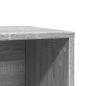 Preview: Katzenklo Grau Sonoma 80x50x45 cm Holzwerkstoff