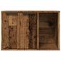 Preview: Katzenklo Altholz-Optik 60x40x40 cm Holzwerkstoff