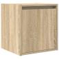 Preview: ARDEBO.de - Wand-Nachttische 2 Stk. Sonoma-Eiche 38x34x40 cm