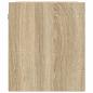 Preview: Wand-Nachttische 2 Stk. Sonoma-Eiche 38x34x40 cm