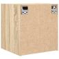 Preview: Wand-Nachttische 2 Stk. Sonoma-Eiche 38x34x40 cm