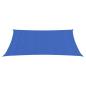 Preview: Sonnensegel 160 g/m² Blau 2x4,5 m HDPE