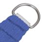 Preview: Sonnensegel 160 g/m² Blau 2x4,5 m HDPE