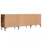 Preview: TV-Schrank Räuchereiche 150x30x50 cm Holzwerkstoff