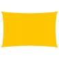 Preview: ARDEBO.de - Sonnensegel 160 g/m² Gelb 2,5x4 m HDPE
