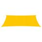 Preview: Sonnensegel 160 g/m² Gelb 2,5x4 m HDPE