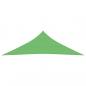 Preview: Sonnensegel 160 g/m² Hellgrün 2,5x2,5x3,5 m HDPE