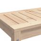Preview: Gartenbank 108x35x45 cm Massivholz Kiefer