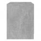 Preview: Nachttische 2 Stk. Betongrau 45x34,5x44,5 cm Holzwerkstoff
