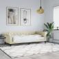 Preview: ARDEBO.de - Tagesbett Creme 90x200 cm Kunstleder