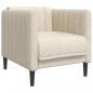 Preview: 3-tlg. Sofagarnitur Creme Stoff