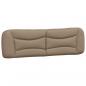 Preview: Bett mit Matratze Cappuccino-Braun 180x200 cm Kunstleder