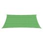 Preview: Sonnensegel 160 g/m² Hellgrün 6x7 m HDPE