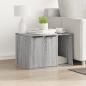 Preview: Katzenklo Grau Sonoma 60x40x40 cm Holzwerkstoff
