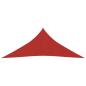 Preview: Sonnensegel 160 g/m² Rot 5x6x6 m HDPE