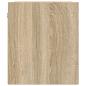 Preview: Wand-Nachttisch Sonoma-Eiche 38x34x40 cm