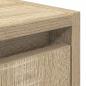 Preview: Wand-Nachttisch Sonoma-Eiche 38x34x40 cm