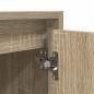 Preview: Wand-Nachttisch Sonoma-Eiche 38x34x40 cm