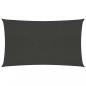 Preview: Sonnensegel 160 g/m² Anthrazit 6x8 m HDPE