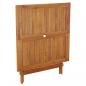 Preview: Gartentisch Klappbar 90x90x75 cm Massivholz Akazie