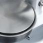 Preview: Hamburgerpresse mit 500 Trennpapieren Aluminium 13 cm