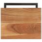 Preview: Beistelltische 2 Stk. 31,5x24,5x64,5 cm Massivholz Akazie