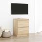 Preview: ARDEBO.de - TV-Schrank Sonoma-Eiche 40x35x54 cm Holzwerkstoff