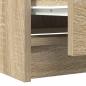 Preview: TV-Schrank Sonoma-Eiche 40x35x54 cm Holzwerkstoff