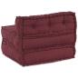 Preview: Pouf Modular Kastanienbraun 70x70x54 cm Stoff