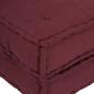 Preview: Pouf Modular Kastanienbraun 70x70x54 cm Stoff