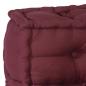 Preview: Pouf Modular Kastanienbraun 70x70x54 cm Stoff