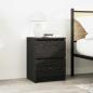 Preview: TV-Schrank Schwarz 40x35x54 cm Holzwerkstoff