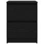 Preview: TV-Schrank Schwarz 40x35x54 cm Holzwerkstoff