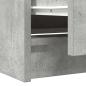 Preview: TV-Schrank Betongrau 40x35x54 cm Holzwerkstoff