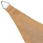 Preview: Sonnensegel HDPE Dreieckig 5x5x5 m Beige